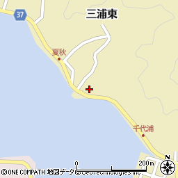 愛媛県宇和島市三浦東2190周辺の地図