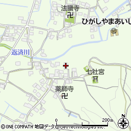 福岡県みやま市瀬高町小田1833周辺の地図