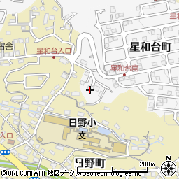 長崎県佐世保市星和台町2-6周辺の地図