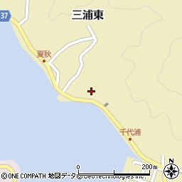 愛媛県宇和島市三浦東2196周辺の地図