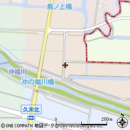 福岡県柳川市三橋町新村18周辺の地図