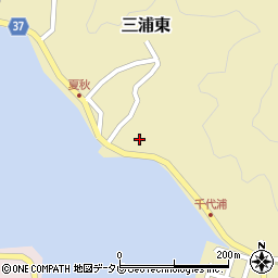 愛媛県宇和島市三浦東2206周辺の地図