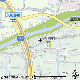 福岡県柳川市三橋町蒲船津691周辺の地図