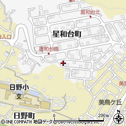 長崎県佐世保市星和台町18-1周辺の地図
