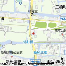 福岡県柳川市三橋町柳河1008周辺の地図