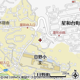 長崎県佐世保市星和台町2-3周辺の地図