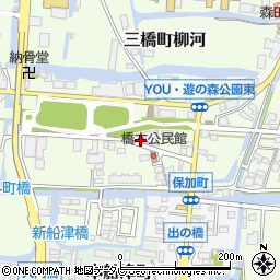 福岡県柳川市三橋町柳河993周辺の地図