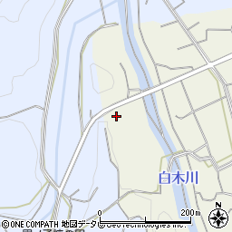 福岡県八女市立花町白木6836周辺の地図