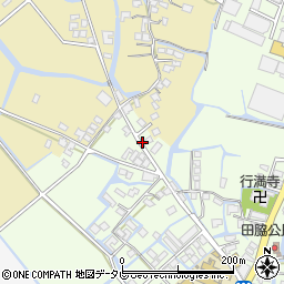 福岡県柳川市田脇653周辺の地図