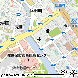 長崎県佐世保市松浦町5周辺の地図