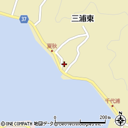 愛媛県宇和島市三浦東1997周辺の地図