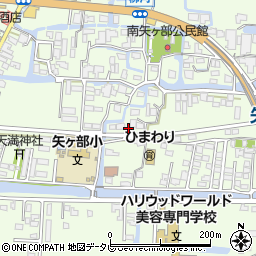 福岡県柳川市三橋町柳河437周辺の地図