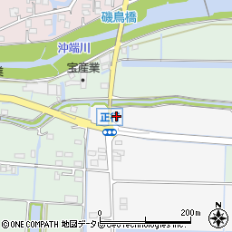 福岡県柳川市三橋町正行50周辺の地図