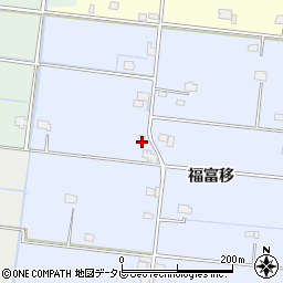 佐賀県杵島郡白石町福田627周辺の地図