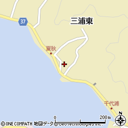 愛媛県宇和島市三浦東2181周辺の地図