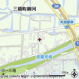 福岡県柳川市三橋町柳河123周辺の地図