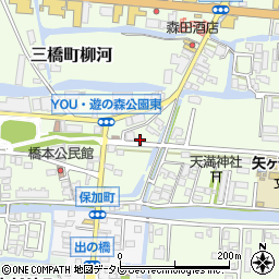 福岡県柳川市三橋町柳河476周辺の地図