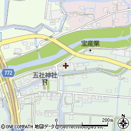 福岡県柳川市三橋町蒲船津700周辺の地図