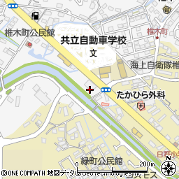 十八親和銀行日野中央支店周辺の地図