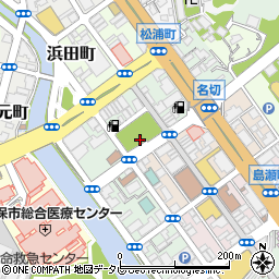 松浦公園周辺の地図