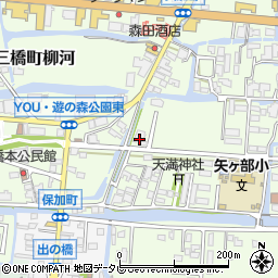 福岡県柳川市三橋町柳河489周辺の地図