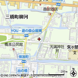 福岡県柳川市三橋町柳河487周辺の地図