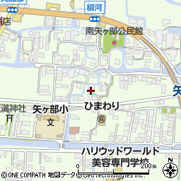 福岡県柳川市三橋町柳河447周辺の地図