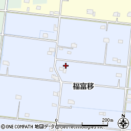 佐賀県杵島郡白石町福田106-1周辺の地図
