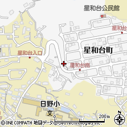 長崎県佐世保市星和台町4周辺の地図