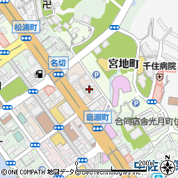 長崎県佐世保市常盤町2周辺の地図