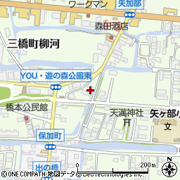福岡県柳川市三橋町柳河1048周辺の地図
