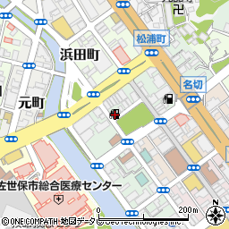 ＥＮＥＯＳ松浦町ＳＳ周辺の地図