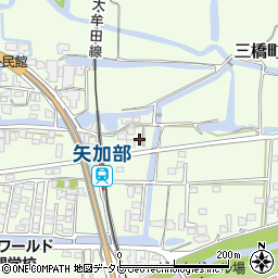 福岡県柳川市三橋町柳河388周辺の地図