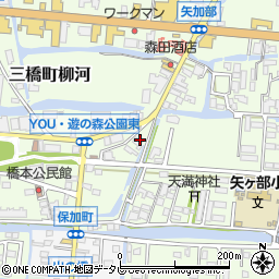 福岡県柳川市三橋町柳河1048-5周辺の地図