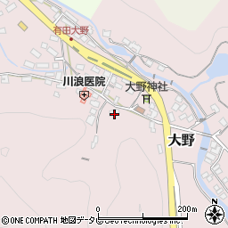 佐賀県西松浦郡有田町大野乙2660周辺の地図