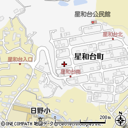 長崎県佐世保市星和台町6周辺の地図