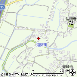 福岡県みやま市瀬高町小田1626周辺の地図