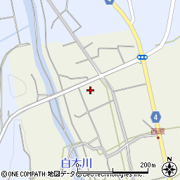 福岡県八女市立花町白木31周辺の地図