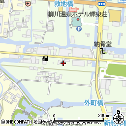 福岡県柳川市三橋町柳河929周辺の地図