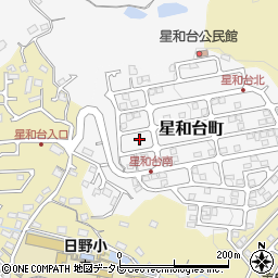 長崎県佐世保市星和台町6-4周辺の地図
