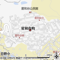 長崎県佐世保市星和台町14-10周辺の地図
