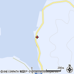 愛媛県宇和島市日振島645周辺の地図