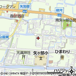 福岡県柳川市三橋町柳河500周辺の地図