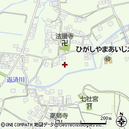福岡県みやま市瀬高町小田1594周辺の地図