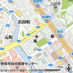 長崎県佐世保市松浦町4周辺の地図