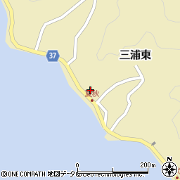 愛媛県宇和島市三浦東1972周辺の地図