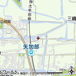 福岡県柳川市三橋町柳河383周辺の地図