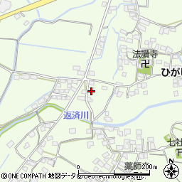 福岡県みやま市瀬高町小田1633周辺の地図