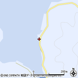 愛媛県宇和島市日振島647周辺の地図