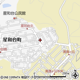 長崎県佐世保市星和台町29-3周辺の地図
